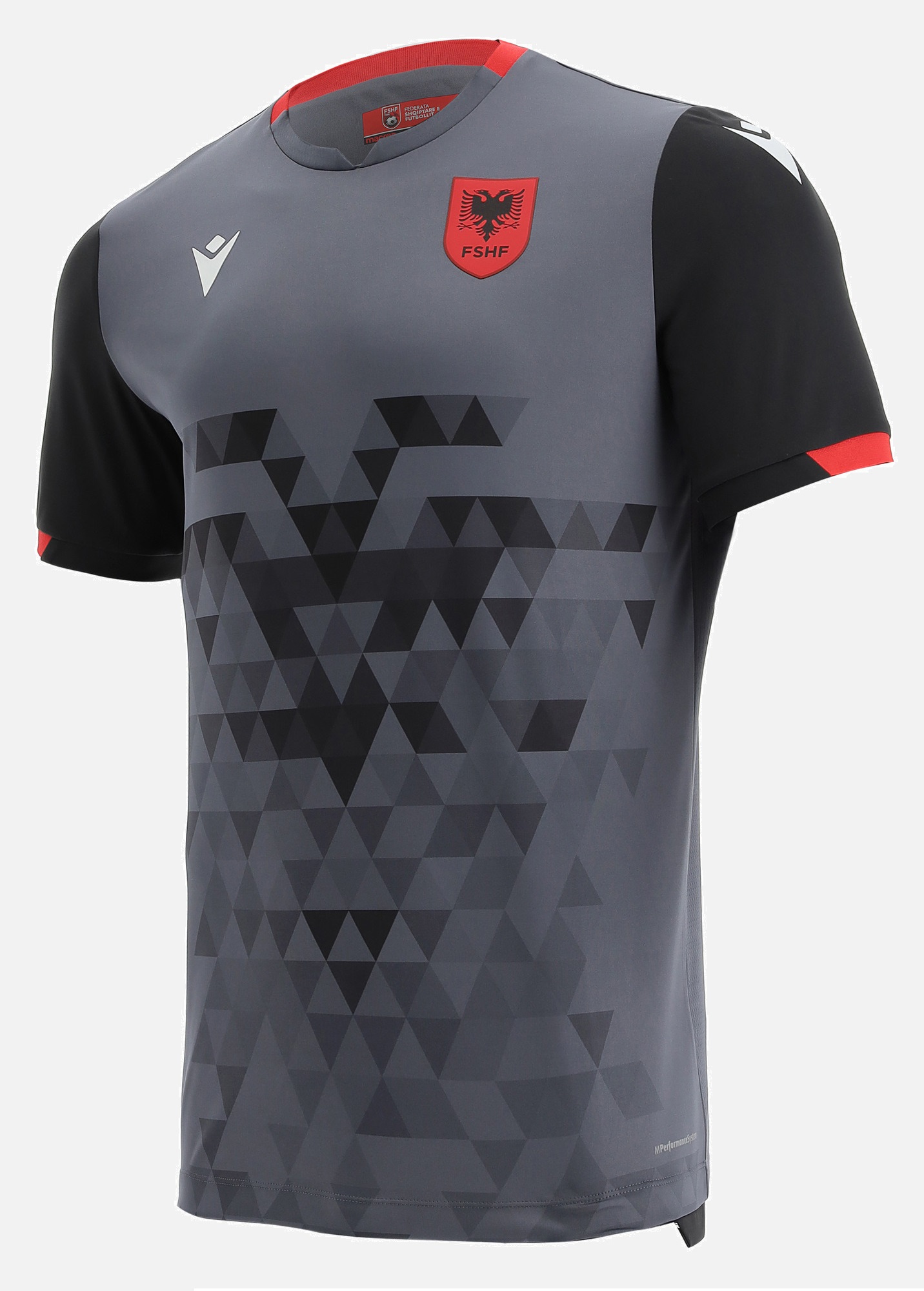 Camisa III Seleção da Albania 2021 2022 Macron oficial